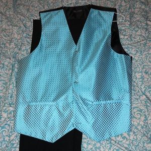 Blue Suit Vest